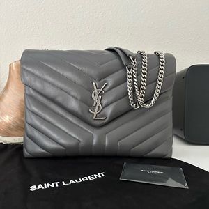 Gray YSL Bag